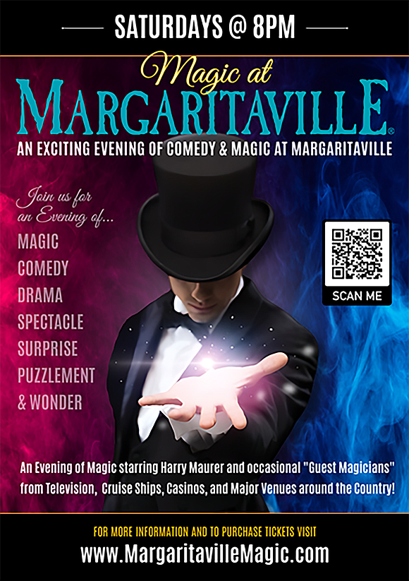 MagicNight Productions partners with Margaritaville Lake Resort in Lake Conroe to present "Magic at Margaritaville," a thrilling Saturday night show …