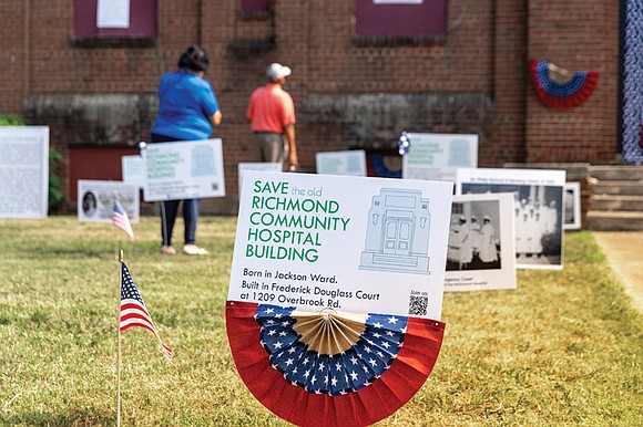 The 90-year-old former Richmond Community Hospital building was the center of a celebration Sunday as community members gathered to honor …