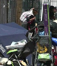 Governor of New Mexico Michelle Lujan Grisham will hold a special legislative session to address homelessness encampments and crime in the state.
Mandatory Credit:	KOAT via CNN Newsource