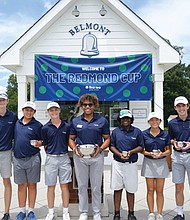 Members of First Tee Greater Richmond won The Redmond Cup at Belmont last week.