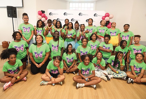 This year’s summer camp participants gather for the afternoon day of fun, food and reflection.