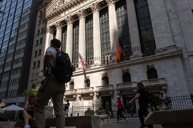 Wall Street's tech selloff comes just one day after the Dow and S&P 500 both reached record highs.
Mandatory Credit:	Spencer Platt/Getty Images/File via CNN Newsource
