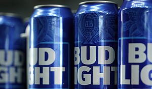 Bud Light has fallen to third place in retail sales at US stores.
Mandatory Credit:	Matt Slocum/AP via CNN Newsource