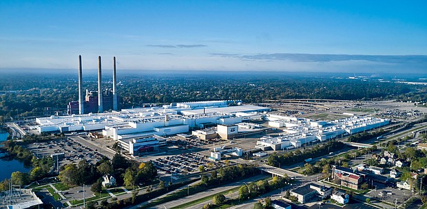 General Motors Lansing Grand River Assembly/Stamping Wednesday, October 13, 2021 at 920 Townsend Street in Lansing, Michigan. (Photo by John F. Martin for General Motors)