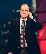 Bob Newhart, whose stammering, deadpan unflappability carried him to stardom as a standup comedian and later in television and movies, has died. He was 94.
Mandatory Credit:	Margaret Norton/NBCUniversal/Getty Images via CNN Newsource