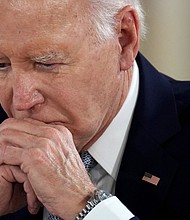 President Joe Biden will not seek reelection. He is seen here attending a roundtable session at the G7 summit in Fasano, Italy, on June 13.
Mandatory Credit:	Christopher Furlong/Getty Images via CNN Newsource