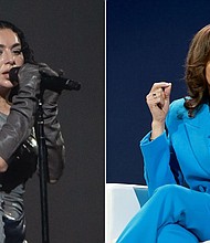 Charli XCX endorsed Vice President Kamala Harris on X.
Mandatory Credit:	Getty Images via CNN Newsource