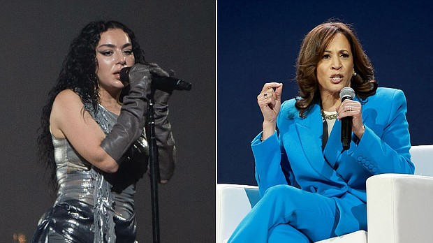 Charli XCX endorsed Vice President Kamala Harris on X.
Mandatory Credit:	Getty Images via CNN Newsource