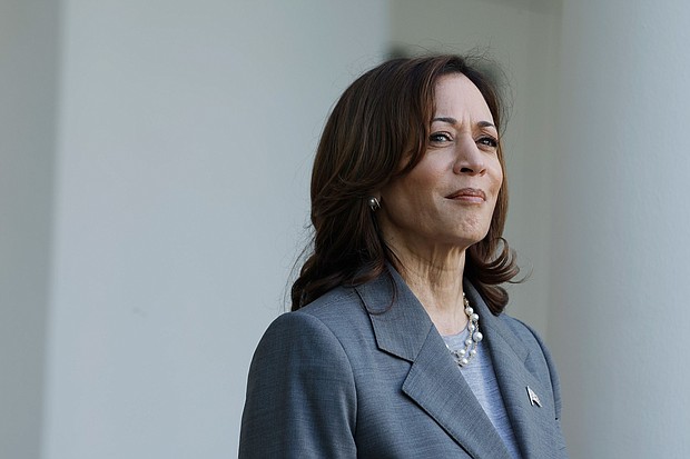 Vice President Kamala Harris, pictured during a reception celebrating Jewish American Heritage Month at the White House on May 20, is rapidly consolidating support from the Democratic Party.
Mandatory Credit:	Anna Moneymaker/Getty Images via CNN Newsource