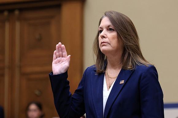 US Secret Service Director Kimberly Cheatle faced off Monday with angry lawmakers from both parties, who grilled her over the …