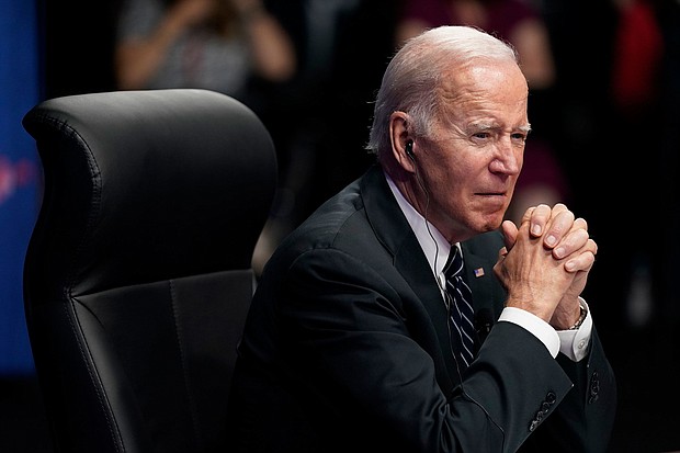 European stocks saw an uptick and premarket trading in the US was higher following Biden’s announcement to exit the 2024 election.
Mandatory Credit:	Evan Vucci/AP via CNN Newsource