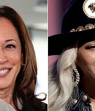 Vice President Kamala Harris' team got approval from Beyoncé’s representatives to use her song "Freedom" throughout her presidential campaign, according to sources.
Mandatory Credit:	AFP/Getty Images for iHeartRadio via CNN Newsource