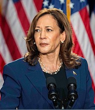 Vice President Kamala Harris campaigns as the presumptive Democratic nominee for president in West Allis, Wisconsin on July 23.
Mandatory Credit:	Kayla Wolf/AP via CNN Newsource