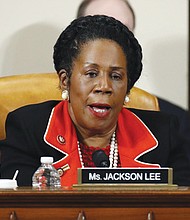 Rep. Sheila Jackson Lee, D-Texas, speaks during a House Judiciary Committee meeting, Dec. 13, 2019, on Capitol Hill. Lee died Friday, July 19, 2024, after battling pancreatic cancer, according to her chief of staff.