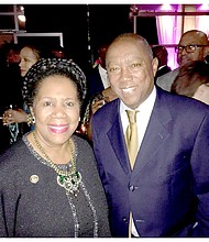 The late Congresswoman Sheila Jackson Lee and former Houston Mayor Sylvester Turner