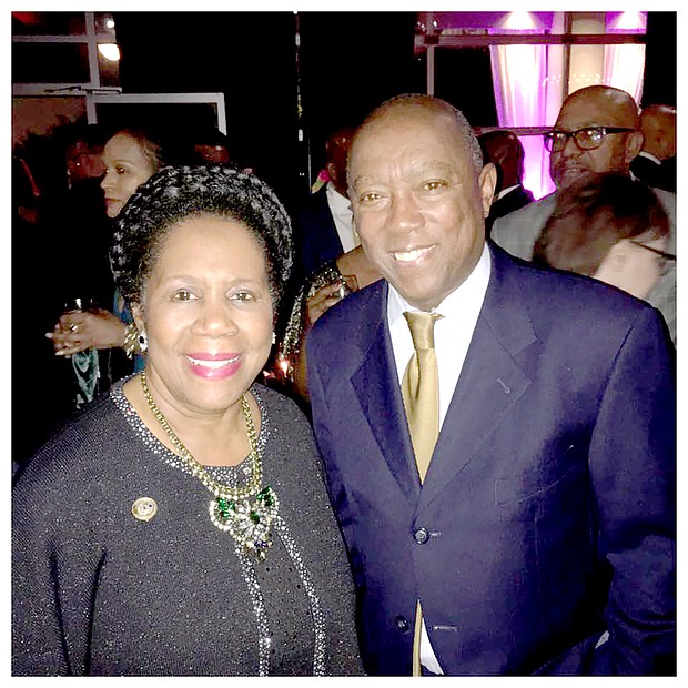 The late Congresswoman Sheila Jackson Lee and former Houston Mayor Sylvester Turner