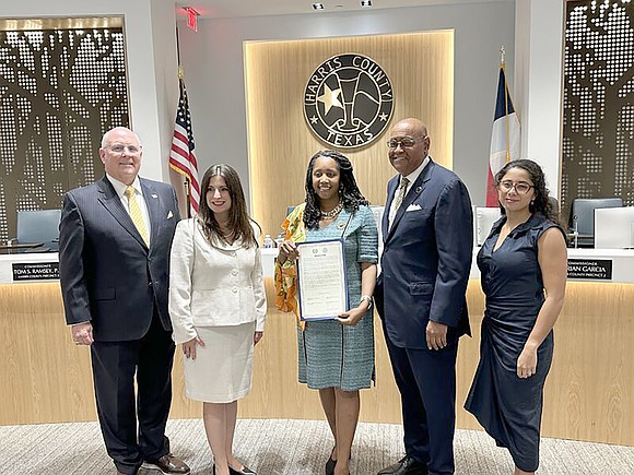 Today, in a solemn yet celebratory session, the Harris County Commissioners Court gathered to honor the late Congresswoman Sheila Jackson …