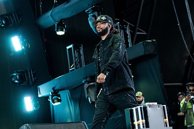 Metro Boomin performs during the first weekend of the Coachella Valley Music and Arts Festival at the Empire Polo Club in Indio, California on April 14.
Mandatory Credit:	Amy Harris/Invision/AP via CNN Newsource