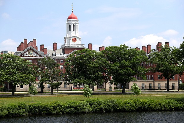 A view of the campus of Harvard University in July 2020, in Cambridge, Massachusetts.
Mandatory Credit:	Maddie Meyer/Getty Images via CNN Newsource