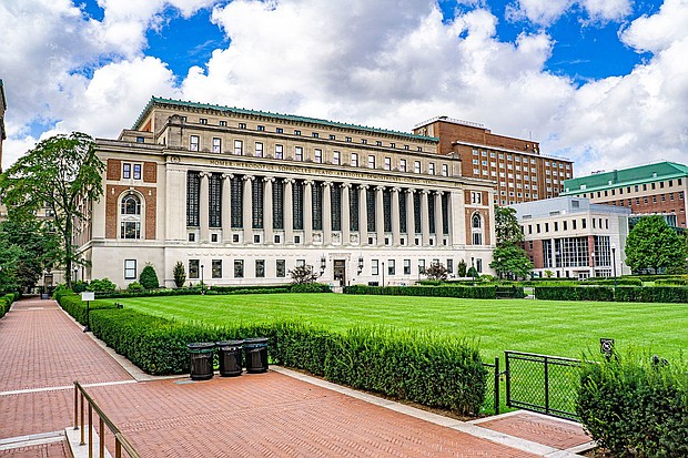 Three Columbia University deans resigned after the university’s president said they engaged in “very troubling” text messages that “touched on anti-Semitic tropes”, according to a school spokesperson.
Mandatory Credit:	Education Images/UIG/Getty Images/File via CNN Newsource