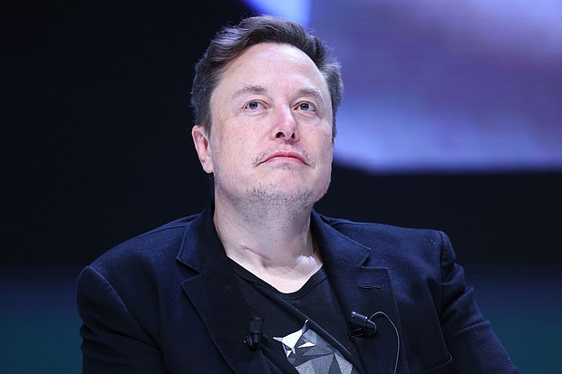 Elon Musk on June 19, in Cannes, France. The lawsuit from his X platform against the non-profit advertising initiative GARM has led to its dissolution.
Mandatory Credit:	Marc Piasecki/Getty Images via CNN Newsource