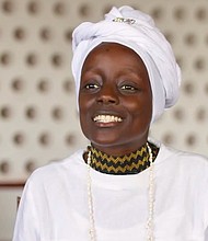 Three of the four siblings in Lea Kilenga’s family were born with sickle cell, including Lea. Her eldest sister passed away from the disease when she was just 4 years old. Kilenga herself was told that she would not live beyond her 8th birthday.
Mandatory Credit:	CNN via CNN Newsource