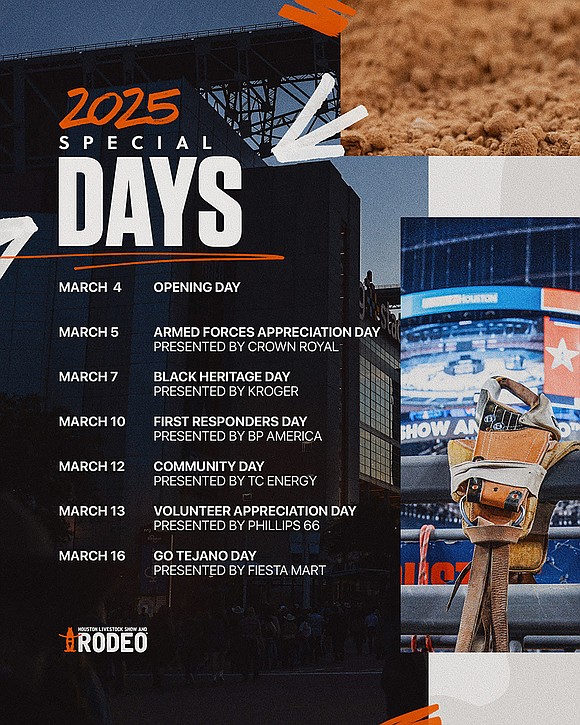 Yeehaw, Houston! The countdown to one of the city's most beloved events has officially begun. The 2025 Houston Livestock Show …