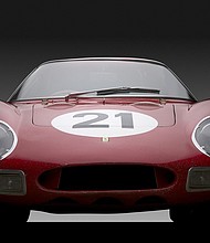 The Ferrari 250LM raced at Le Mans three times.
Mandatory Credit:	Sotheby's via CNN Newsource
