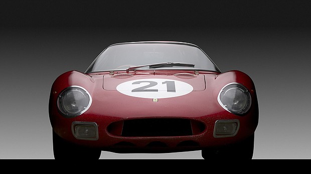 The Ferrari 250LM raced at Le Mans three times.
Mandatory Credit:	Sotheby's via CNN Newsource