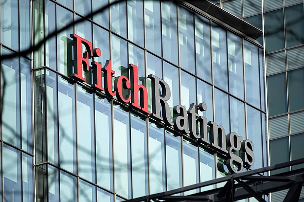 Fitch Ratings at the heart of Canary Wharf financial district on 6th February 2024 in London, United Kingdom.
Mandatory Credit:	Mike Kemp/In Pictures/Getty Images via CNN Newsource