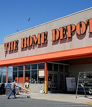 A Home Depot store in Washington, DC, seen here on Aug. 12, as Home Depot Inc. is scheduled to release earnings figures on August 13.
Mandatory Credit:	Ting Shen/Bloomberg/Getty Images via CNN Newsource