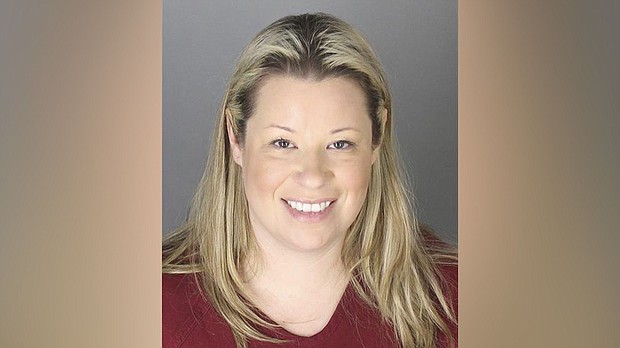 A judge barred an indicted, election-denying lawyer from being involved in one of Dominion Voting Systems’ 2020 election defamation cases after she publicly leaked the company’s internal emails
Mandatory Credit:	Oakland County Jail/AP via CNN Newsource