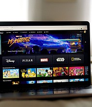 Signing up for Disney+ should shield the company from court trials, Disney said.
Mandatory Credit:	Gabby Jones/Bloomberg/Getty Images/File via CNN Newsource