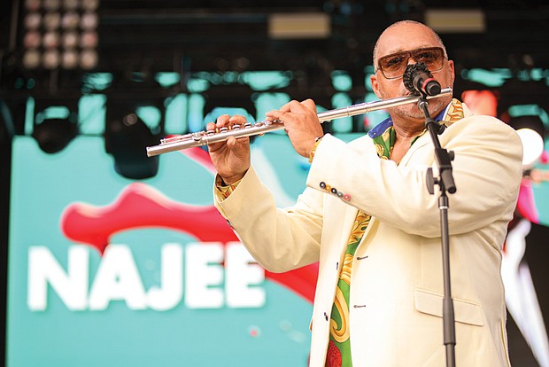 Flautist and saxaphonist Najee
