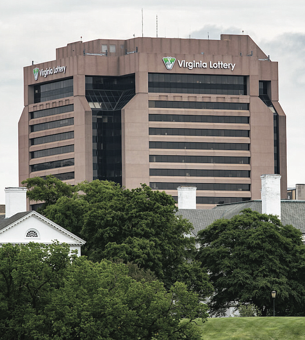 The Virginia Lottery offices in Richmond.