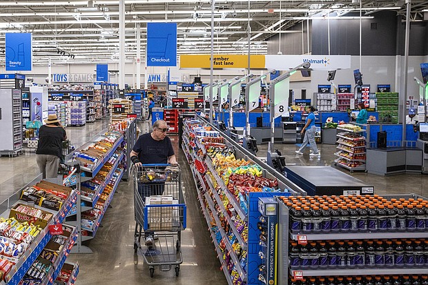 A Walmart Superstore in Secaucus, New Jersey, on July 11.
Mandatory Credit:	Eduardo Munoz Alvarez/AP via CNN Newsource