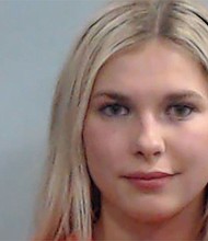 Sophia Rosing, who was a 22-year-old student at the time of the incident, initially pleaded not guilty after she repeatedly hurled a racial slur at a Black student.
Mandatory Credit:	Fayette County/WLEX via CNN Newsource