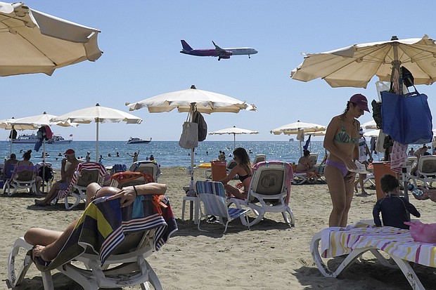Wizz Air is selling a pass offering unlimited flights.
Mandatory Credit:	Roy Issa/AFP/Getty Images via CNN Newsource