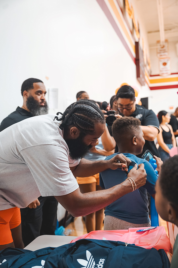 Each year, Harden’s four-day JH-Town Weekend works to empower Houston's underserved communities through a series of impactful events and initiatives
Photo: Courtesy of Impact13 Foundation