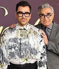Dan and Eugene Levy to host 76th Emmy Awards.
Mandatory Credit:	Matt Winkelmeyer/Getty Images via CNN Newsource
