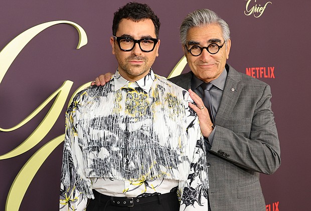 Dan and Eugene Levy to host 76th Emmy Awards.
Mandatory Credit:	Matt Winkelmeyer/Getty Images via CNN Newsource