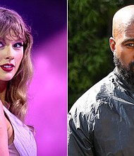 Taylor Swift and Kanye West.
Mandatory Credit:	Getty Images via CNN Newsource