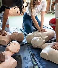 A study says that on average, people in cardiac arrest who received bystander CPR had a 28% higher chance of survival compared with those who did not.
Mandatory Credit:	thianchai sitthikongsak/Moment RF/Getty Images/File via CNN Newsource