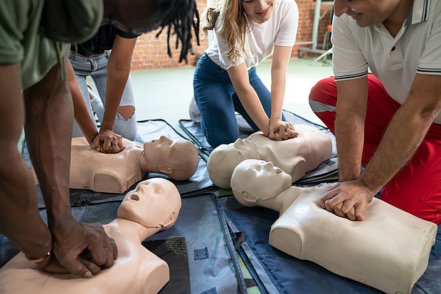 A study says that on average, people in cardiac arrest who received bystander CPR had a 28% higher chance of survival compared with those who did not.
Mandatory Credit:	thianchai sitthikongsak/Moment RF/Getty Images/File via CNN Newsource