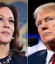 Vice President Kamala Harris and former President Donald Trump.
Mandatory Credit:	Getty Images via CNN Newsource