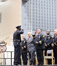 HPD Chief Noe Diaz Swearing-In by Mayor Whitmire
