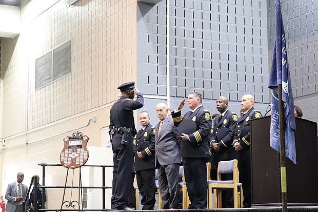 HPD Chief Noe Diaz Swearing-In by Mayor Whitmire