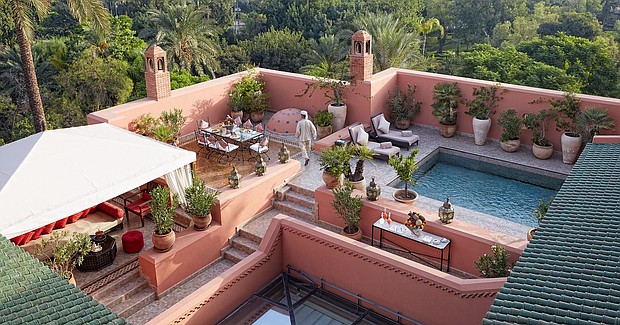 Exceptional service: Royal Mansour Marrakech, situated within the ancient walls of old Marrakech, is being awarded for its “outstanding” service and attention to detail.
Mandatory Credit:	Royal Mansour Marrakech via CNN Newsource
