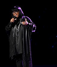 Patti LaBelle at a walkthrough during the Democratic National Convention (DNC) at the United Center in Chicago, Illinois, US, on Aug. 20, 2024.
Mandatory Credit:	Victor J. Blue/Bloomberg/Getty Images via CNN Newsource