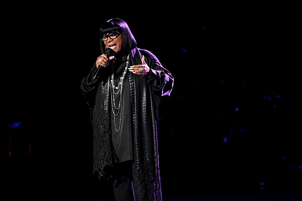 Patti LaBelle at a walkthrough during the Democratic National Convention (DNC) at the United Center in Chicago, Illinois, US, on Aug. 20, 2024.
Mandatory Credit:	Victor J. Blue/Bloomberg/Getty Images via CNN Newsource